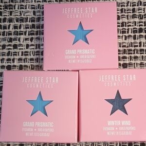 Jeffree Star Grand Prismatic and Winter Wind Eyeshadow 1ct